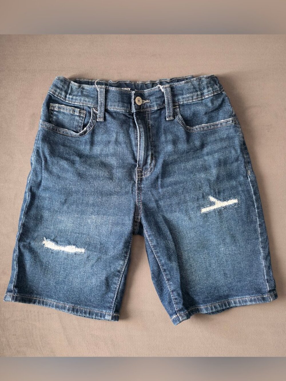 Old Navy Boys Denim Jean Shorts Size XL (14–16) – Excellent Condition